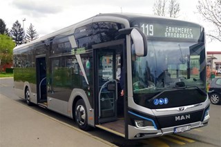 Električni autobus na probnim vožnjama zagrebačkim ulicama